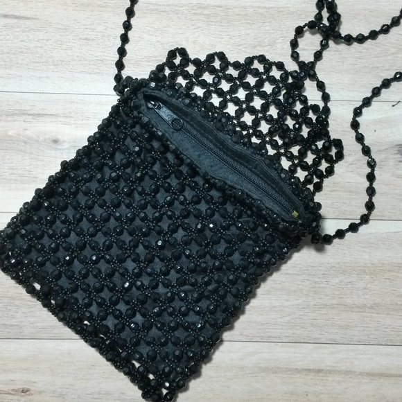 Aldo Vintage Crossbody Beaded Evening Bag - Picture 2 of 3
